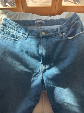 Good American wide legged jeans